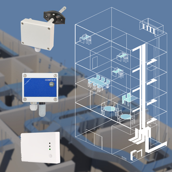ОВиК сензори за системи за сградна автоматизация