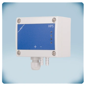 Измервател на налягане за вентилатор с висока резолюция и интегриран ПИ-контрол