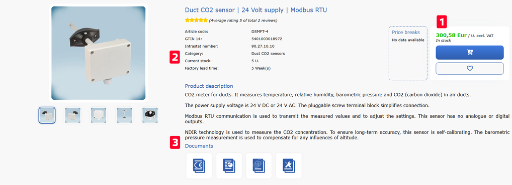 продуктова страница