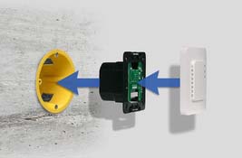 Flush mounted sensor