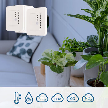 Flush sensors for good indoor quality