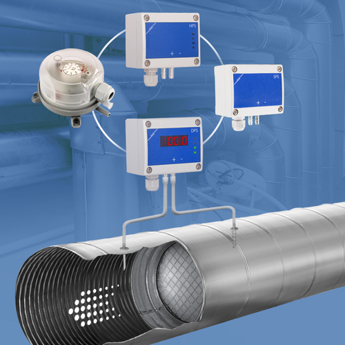 DPS, PSET, PSW connection example in ducts
