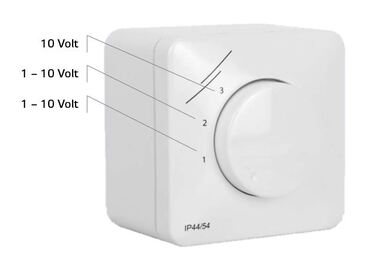 EC fan control switch 3 pos
