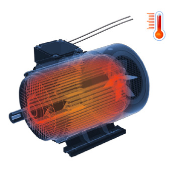 TK monitoring for thermal motor protection