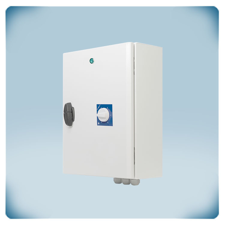5stupňový regulátor otáček ventilátoru 400 V | monitorování TK | 4 A
