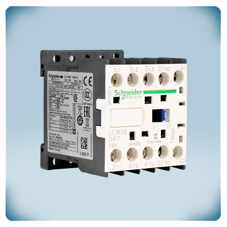 Stykač 5,5 kW - 400 V AC nebo 3 kW - 230 V AC