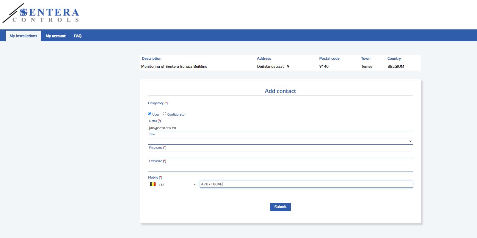 SenteraWeb_Add_User_Form