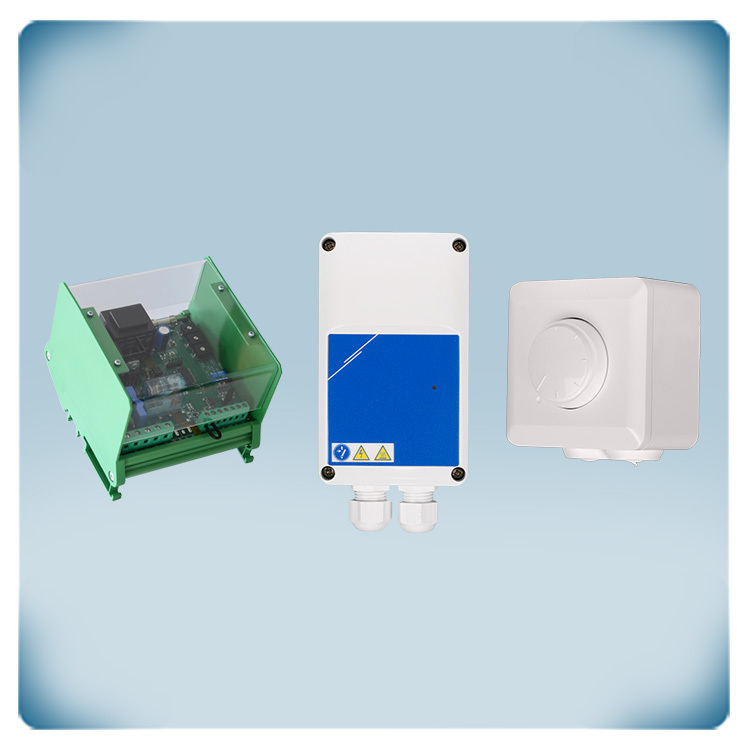 AC motor 1,5 A | Dálkové ovládání | Monitorování TK | DIN lišta
