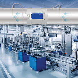 Kruhová klapka s pohonem