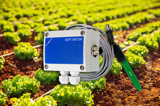 Bodenfeuchtesensor über Modbus anschliessen