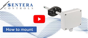 how to mount the duct sensor