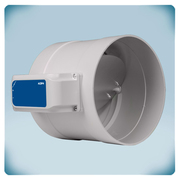 runder motorisierter Volumenstromregler mit Druckregelung | 160 mm