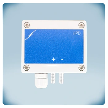 Differerenzdrucktransmitter  und zwei Sollwerteinstellungen Modbus IP65