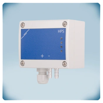 Hochauflösender Differenzdruckregler 0-10.000 Pa mit Modbus RTU Kommunikation