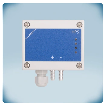 PI-Differenzdruckregler mit 0-10 V Analogausgang für Steuerung von EC-Ventilatoren -125 Pa 125 Pa