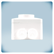 Stufenlose Regelung der Ausgangsspannung für Unterputz oder Aufputzmontage 230 V