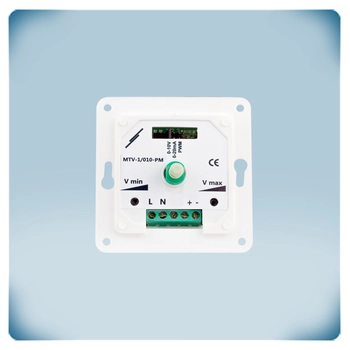 Steurung von EC Ventilatoren mit Potentiometer 230 V Spannung PWM Ausgang