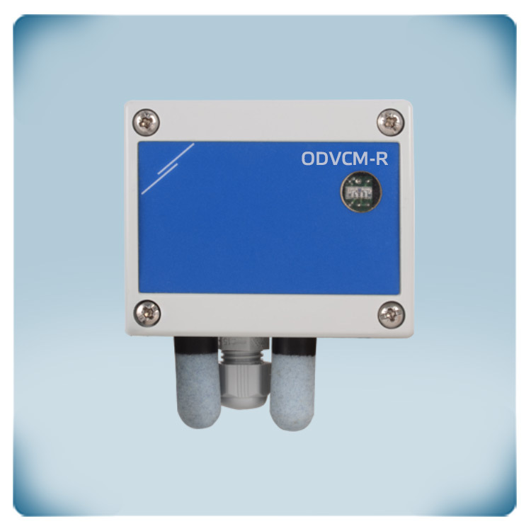 graues wasserdichtes Gehäuse mit 4 Schraube Luftqualität Power over Modbus