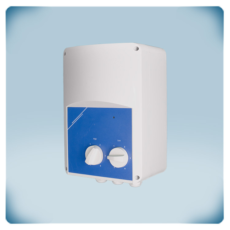Traforegler mit zwei Drehknöpfen 230 VAC 2.5 A
