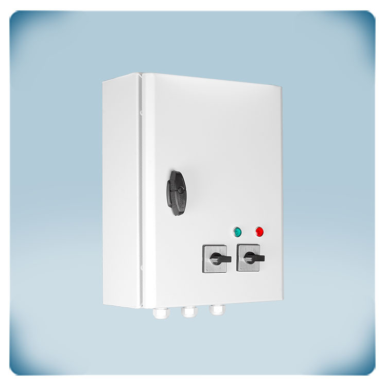 Traforegler 230 VAC 13 A mit Einstellung zwei Geschwindigkeiten vom Ventilator