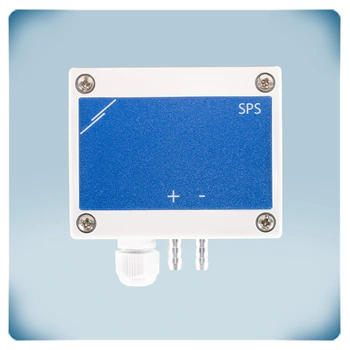 Differenzdruckregler 0-2000 Pa mit Modbus und zwei Sollwerten 24 VDC VAC