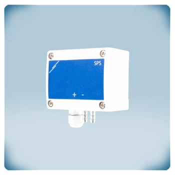 Sensor für Differenzdruckregelung für Anschluss mit motorisierten Klappen 0-2000