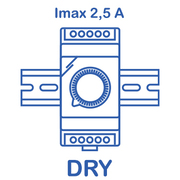 Low to high fan speed controllers for DIN rail