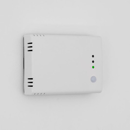 Temperature sensor for wall mounting