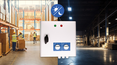 fan speed controller for 3 pase motors with day and night function