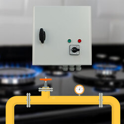 fan speed control with gas valve regulation