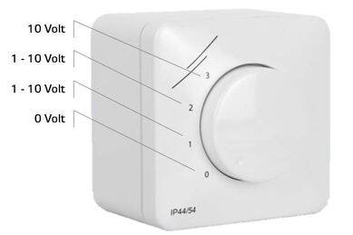 EC fan control switch