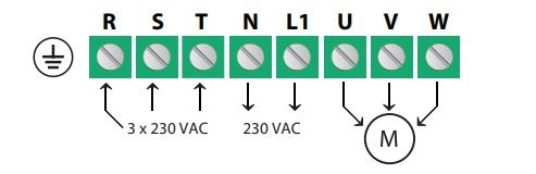 termanal block connections STR-3