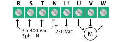 terminal block connection for STR-4