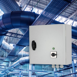 STR-4 transformer controller in industrial ventilation