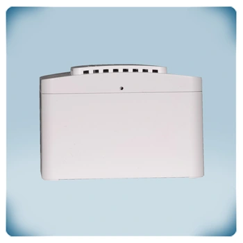 alarm signalling unit in white plastic enclosure