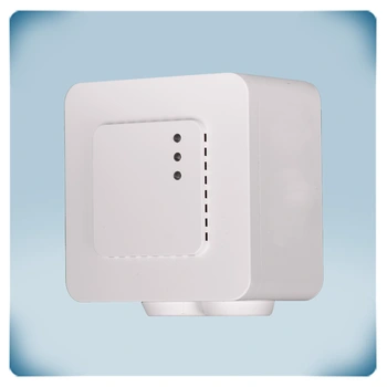 alarm signalling unit in white plastic enclosure