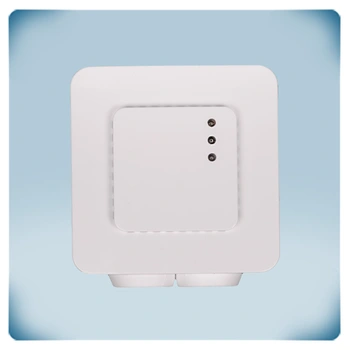 alarm signalling unit in white plastic enclosure