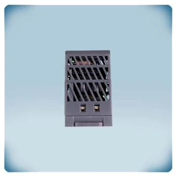 Anthracite plastic enclosure for DIN rail mounting