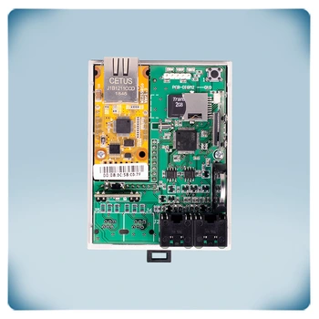 DIN Rail enclosure, circuit board inside