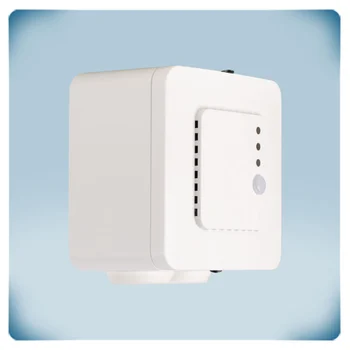 Nice, slim white square enclosure, air inlets