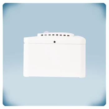 Nice, slim white square enclosure, air inlets