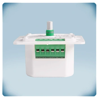 potentiometer in white plastic enclosure