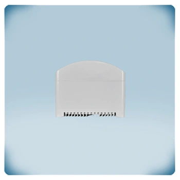 White plastic enclosure