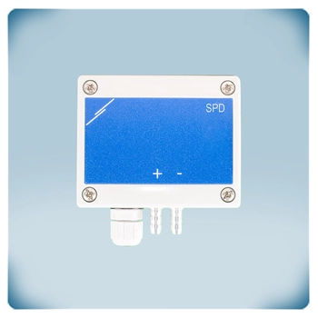 Dual differential pressure transmitter-front