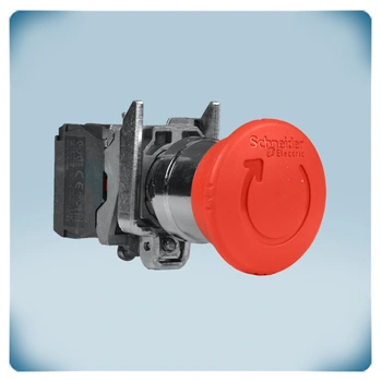 Emergency stop mushroom head push button
