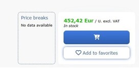 add to favorites button