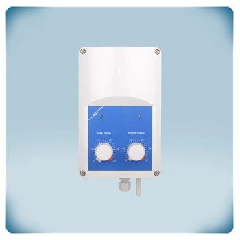 El controlador de calefacción con sensor PT500 controla elementos de calefacción eléctrica.