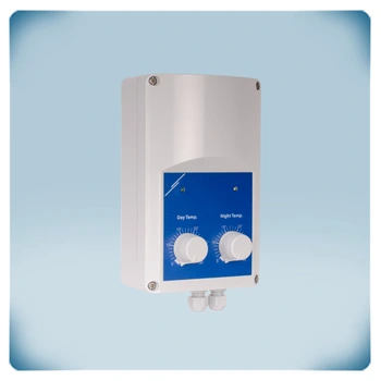 El control de calefacción eléctrica controla elementos de calefacción eléctrica.