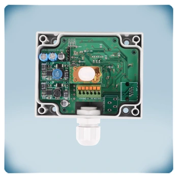 Detector inteligente de CO2 y humedad para montaje conductos