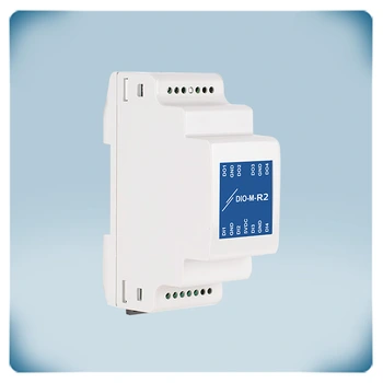 Módulo IO para Modbus RTU con 2 salidas digitales y 2 salidas de relé